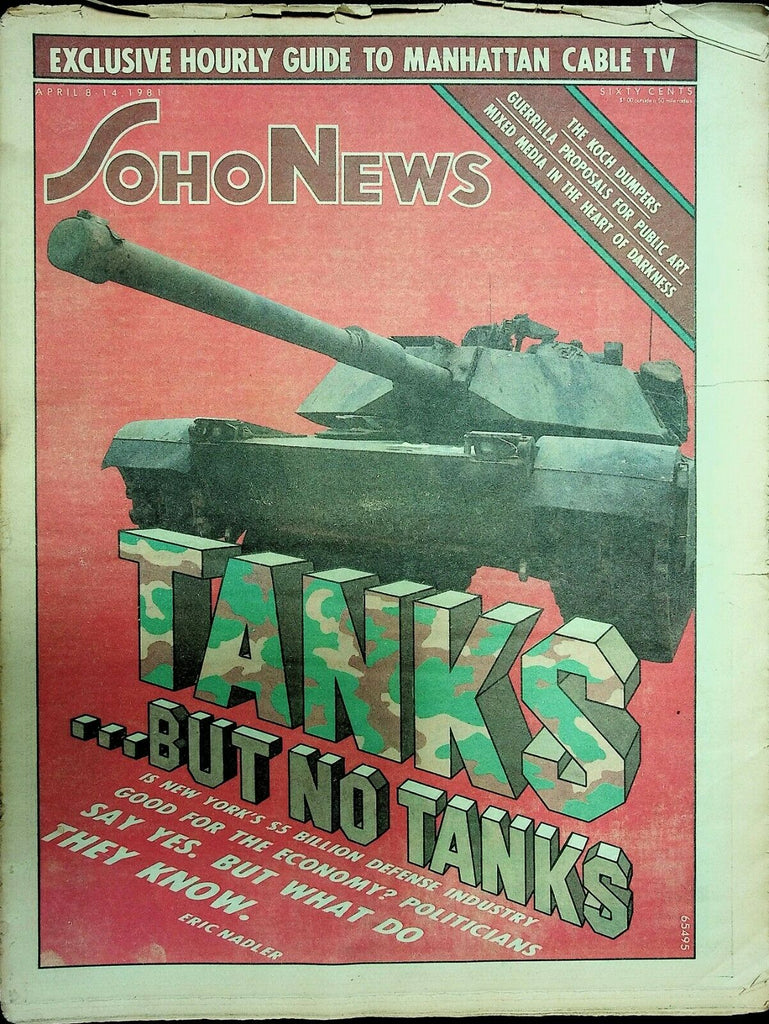 Soho News NYC April 8-14 1981 Miriam Colon Allan Wolper 091120ame