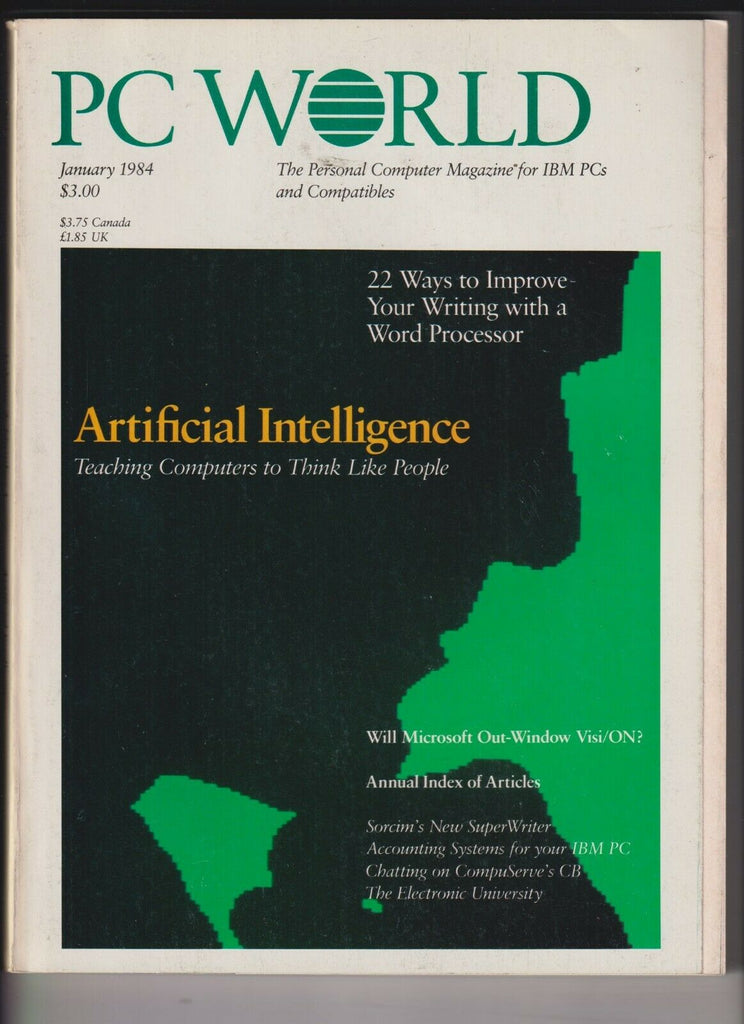 PC World Mag Artificial Intelligence & Microsoft January 1984 121019nonr