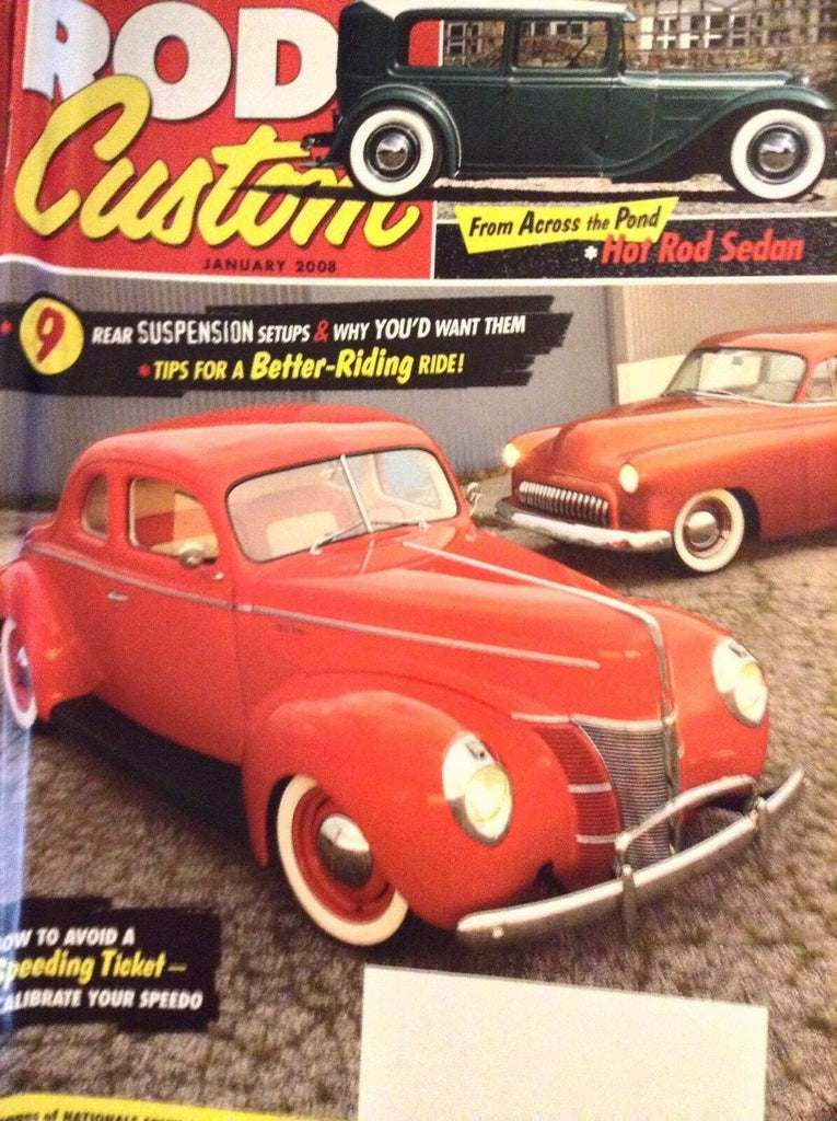 Rod & Custom Magazine Tips For Better Riding January 2008 120617nonrh