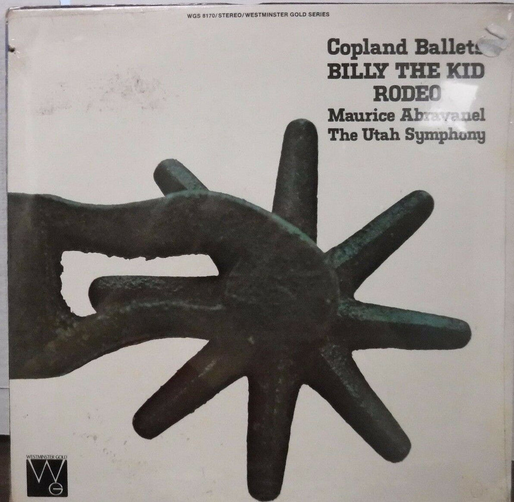 Copland Ballets Billy the Kid Rodeo Maurice Abravanel WGS-8170 012817LLE