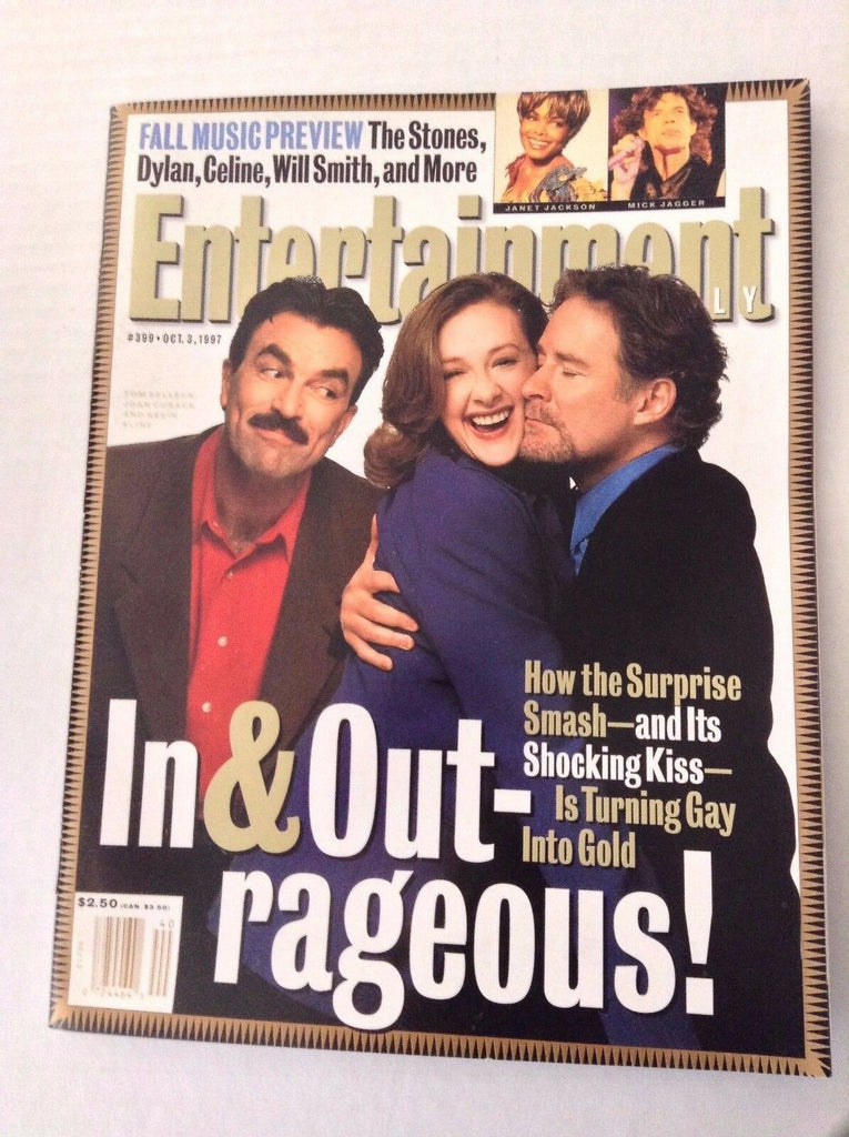 Entertainment Weekly Magazine Tom Selleck Kevin Kline October 3 1997 031517NONRH