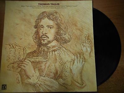 33 RPM VinylThomas Tallis Mass "Puer natus est" Nonesuch Records H71378 050615SM
