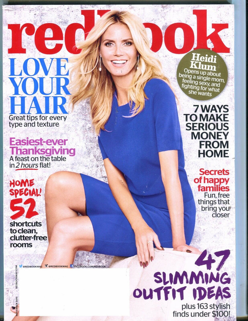 Redbook Magazine November 2015 Heidi Klum EX 051517nonjhe
