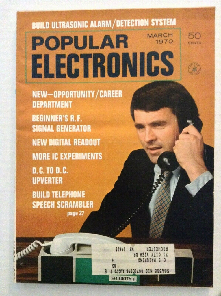 Popular Electronics Career Department March 1970 091119nonrh