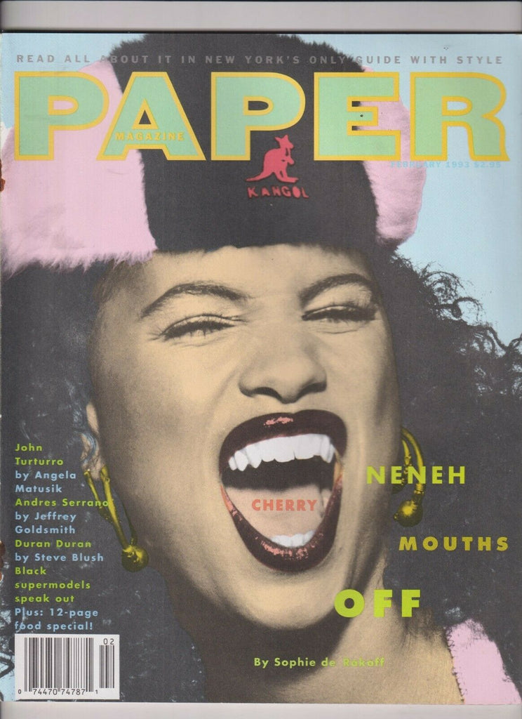 Paper Mag Neneh John Turturro February 1993 102519nonr