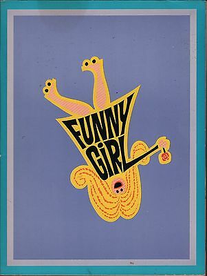The Funny girl journal 1968 Barbra Streisand VG 122915DBE2