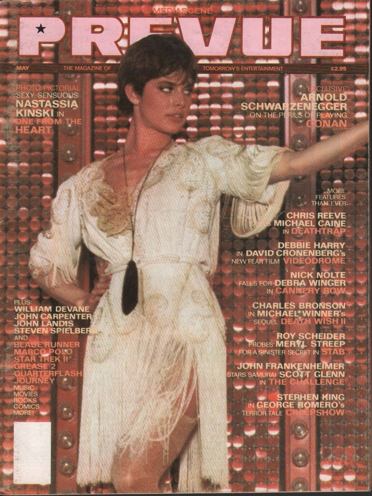 Prevue May 1982 Natassia Kinski Arnold Schwarzenegger Stephan King 061218DBE