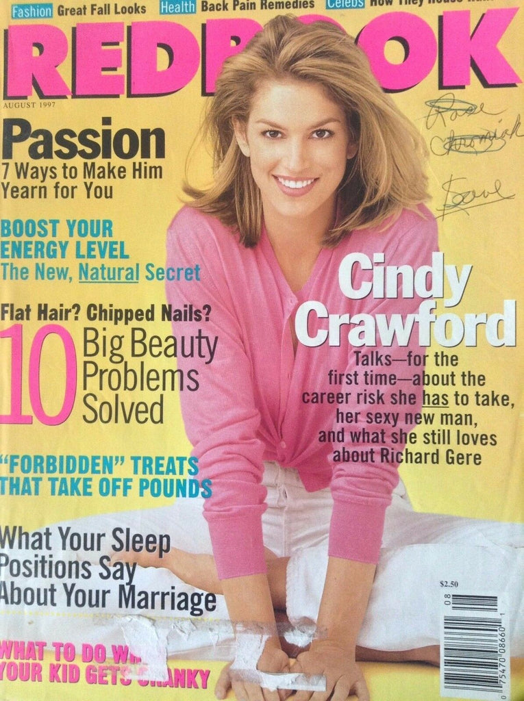 Redbook Magazine Cindy Crawford August 1997 082417nonrh2