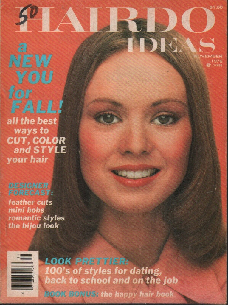 Hairdo Ideas November 1976 Vintage Hairstyle Magazine 071919AME