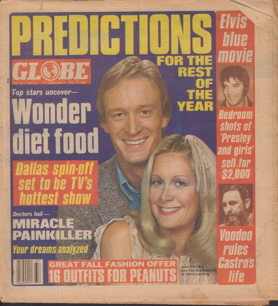 Globe Magazine Joan Van Ark Ted Shackelford September 9, 1980 013018nonr2