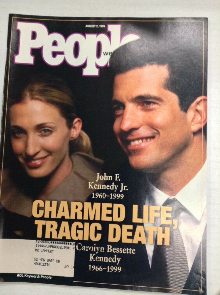 People Magazine John F. Kennedy Jr. August 2, 1999 041017nonr