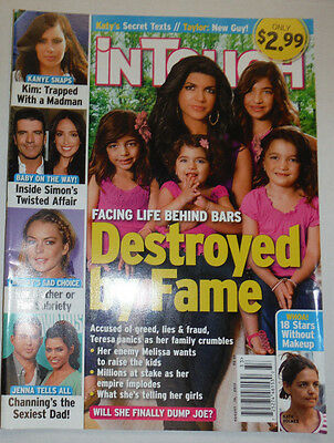 Intouch Magazine Kim Kardashian & Kourtney & Lindsay Lohan August 2013 022315r3
