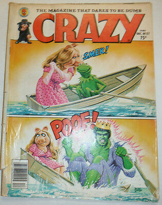 Crazy Magazine Mrs Piggy & Kermit December 1979 032515R