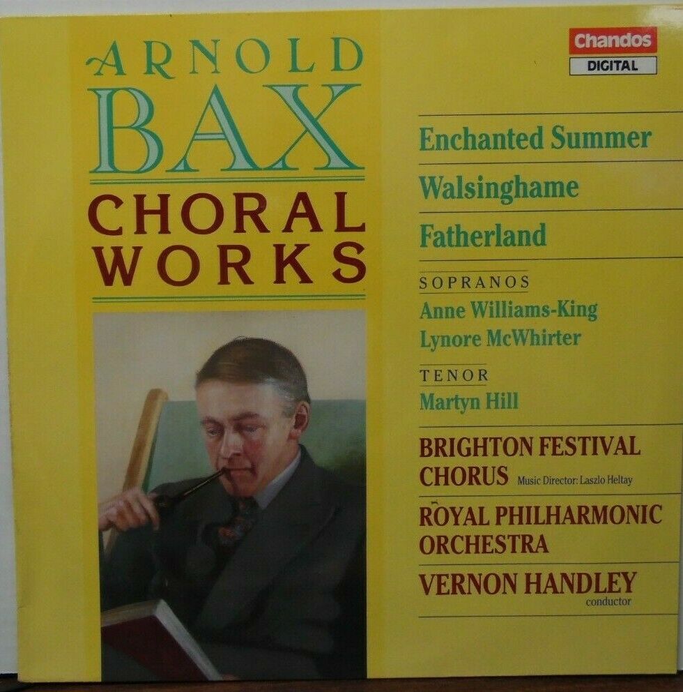 Arnold Bax Choral Works vinyl ABRD1314 012520LLE