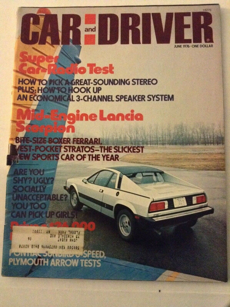 Car And Driver Magazine How To Make a Stereo June 1976 061219nonrh
