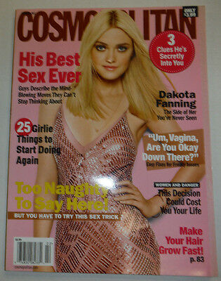 Cosmopolitan Magazine Dakota Fanning February 2012 NO ML 030615R2