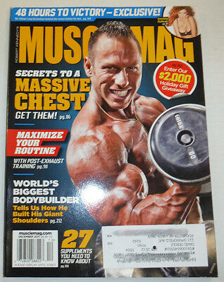 Musclemag Magazine Secrets To A Massive Chest December 2011 121614R2