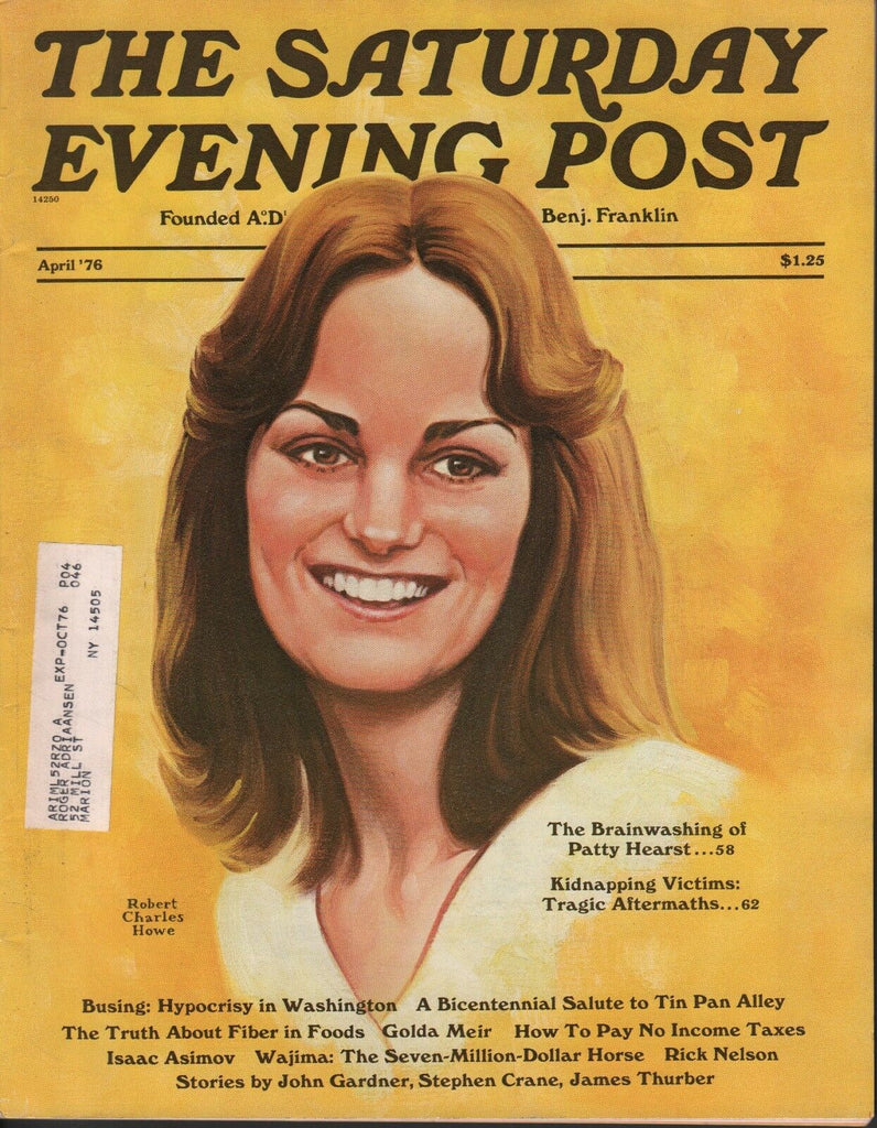Saturday Evening Post Magazine April 1976 Patty Hearst w/ML 062618DBE