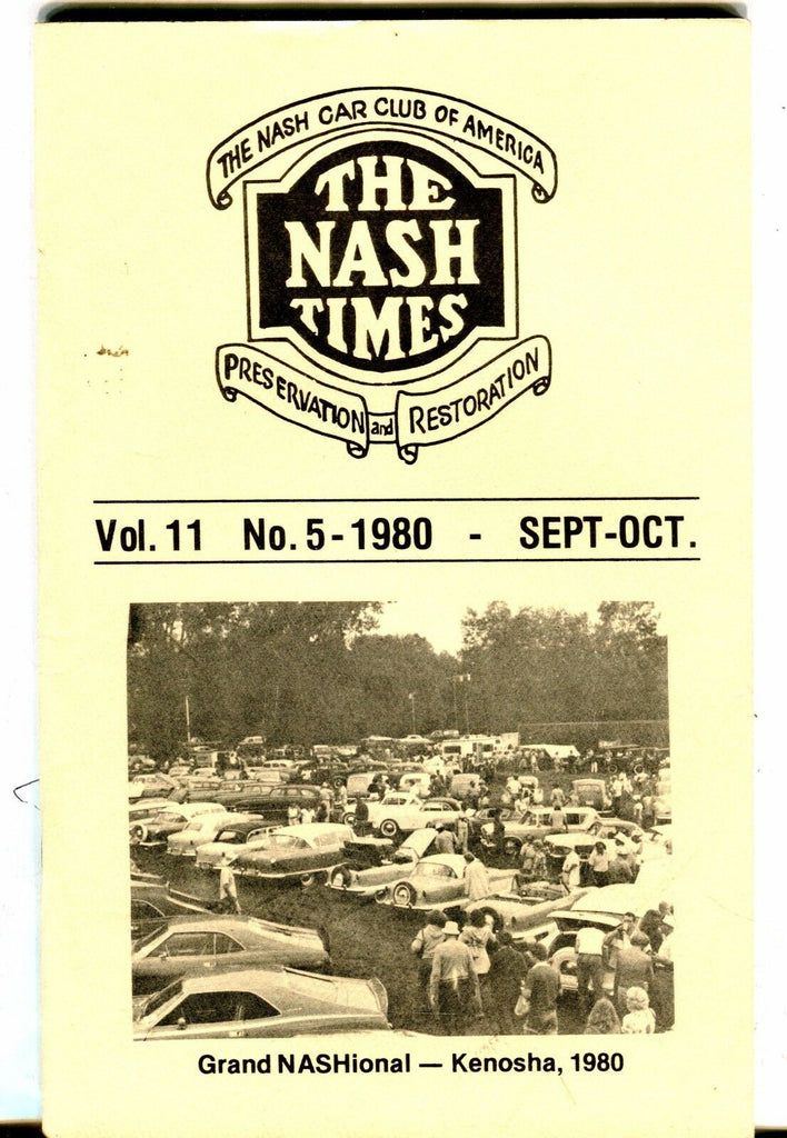 The Nash Times Sep./Oct. 1980 Grand NASHional EX 032017nonjhe