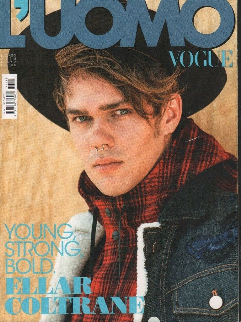 L'Uomo Vogue Conde Nast Edition Italian July August 2015 Ellar Coltran 100518DBE