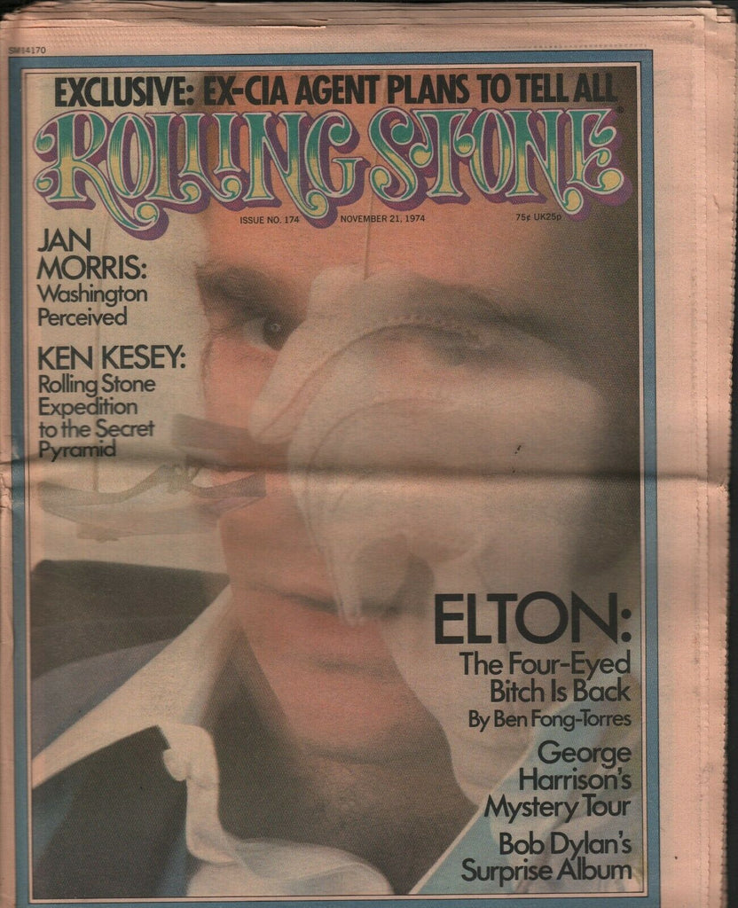 Rolling Stone Magazine November 21 1974 Jan Morris Elton John 121219AME