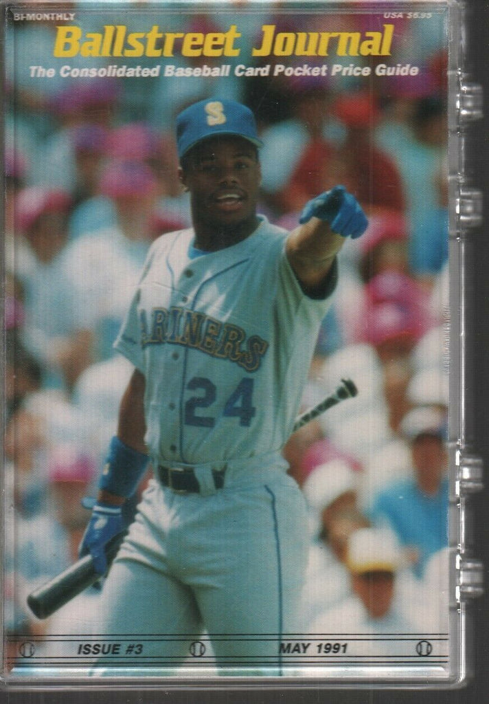 Ballstreet Journal May 1991 Ken Griffey Jr Cards Intact NEW 101619AME4