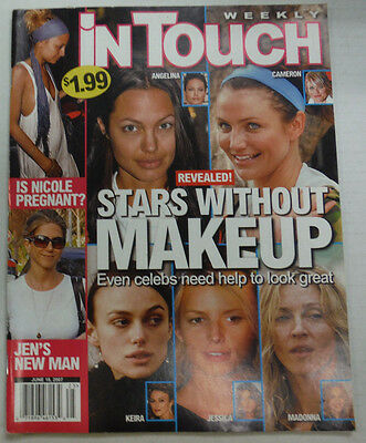 InTouch Weekly Magazine Cameron Diaz Angelina Jolie June 2007 061015R