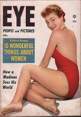 EYE February 1956 Vol.6 No.1 Lili lisande EX 122915DBE2