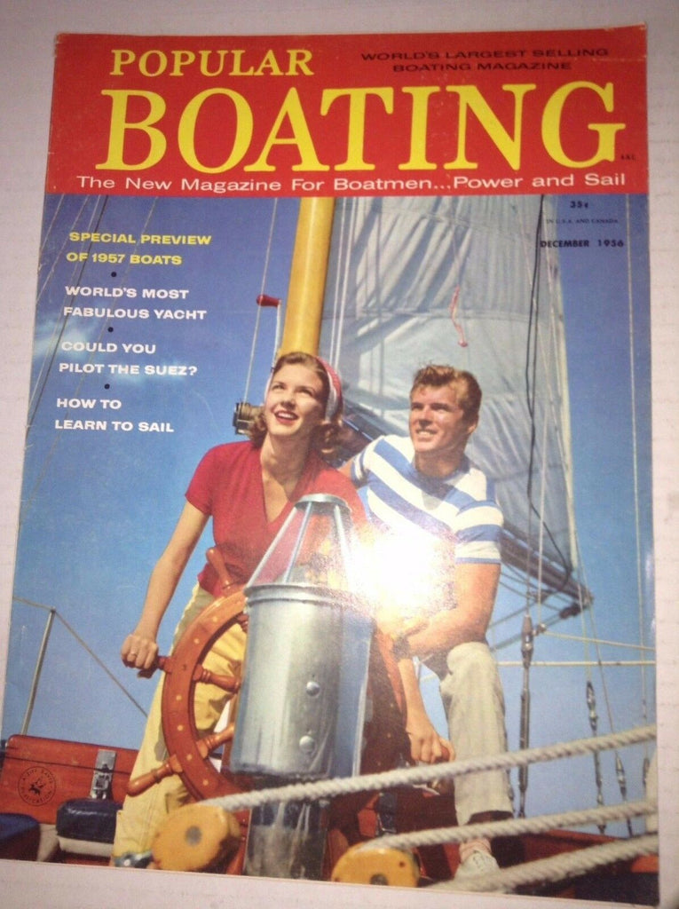 Popular Boating Magazine World's Most Fabulous Yacht December 1956 042217nonrh2