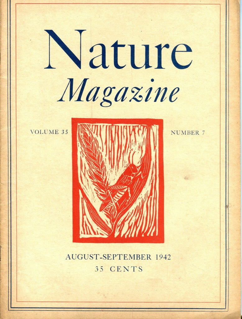 Nature Magazine August/September 1942 VG No ML 050417nonjhe