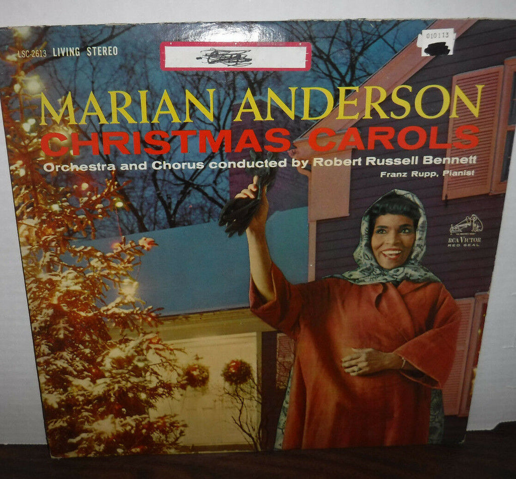 Marian Anderson Christmas Carols Robert Russell Bennett LSC2613 vinyl 012018LLE
