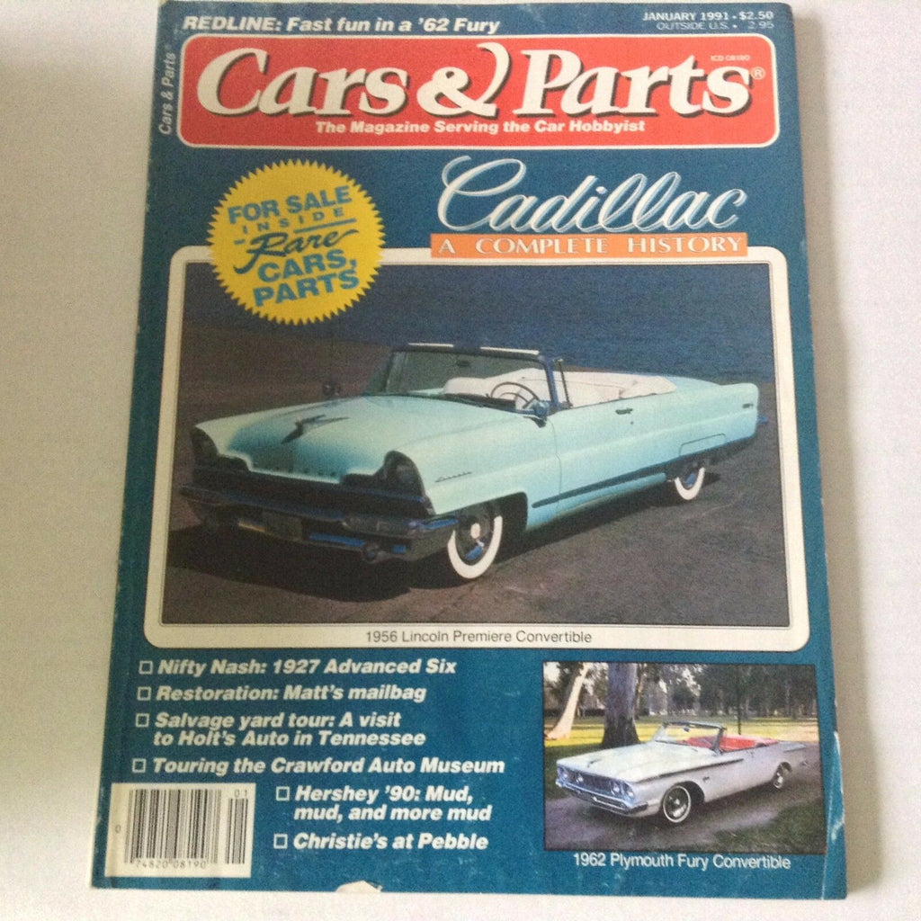 Cars & Parts Magazine Cadillac Lincoln Premiere January 1991 052917nonrh