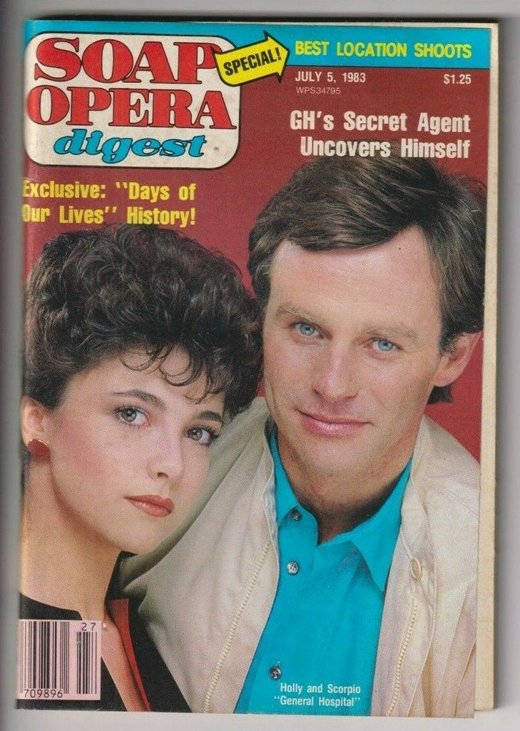 Soap Opera Digest Mag General Hospital Emma Samms July 5, 1983 111619nonr2