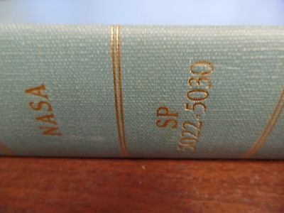 NASA SP 5022-5030 Bound Hardcover Ex-Federal Aviation Library Book 012516ame5