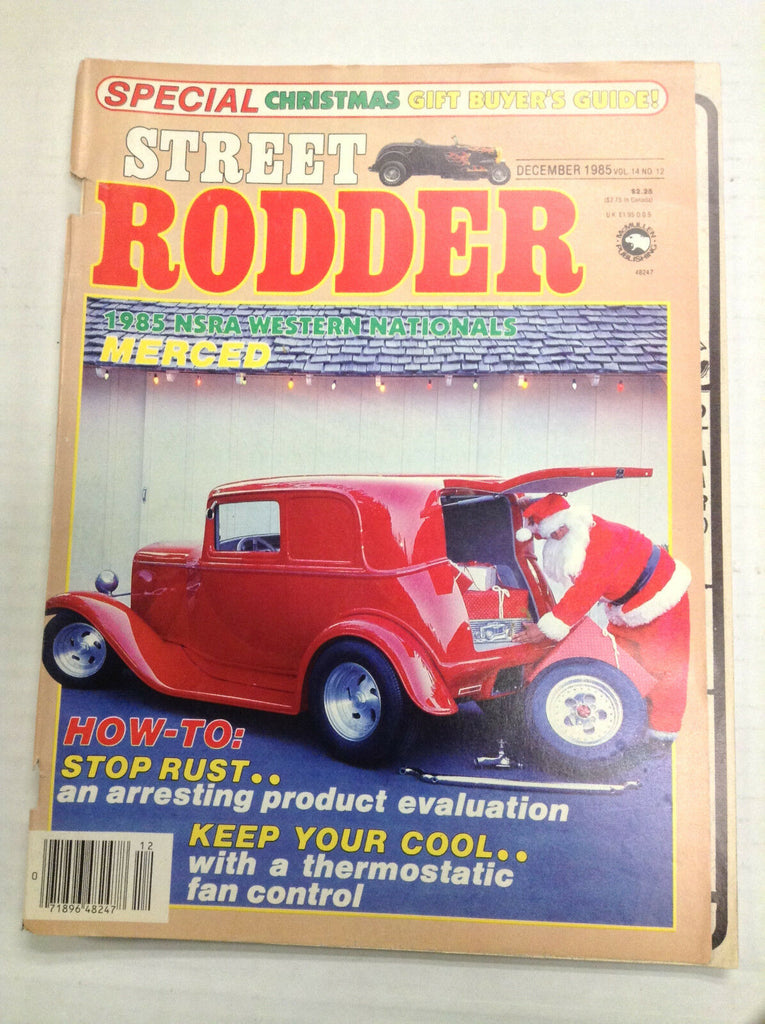 Street Rodder Magazine 1985 NSRA Western Nationals December 1985 031017NONRH
