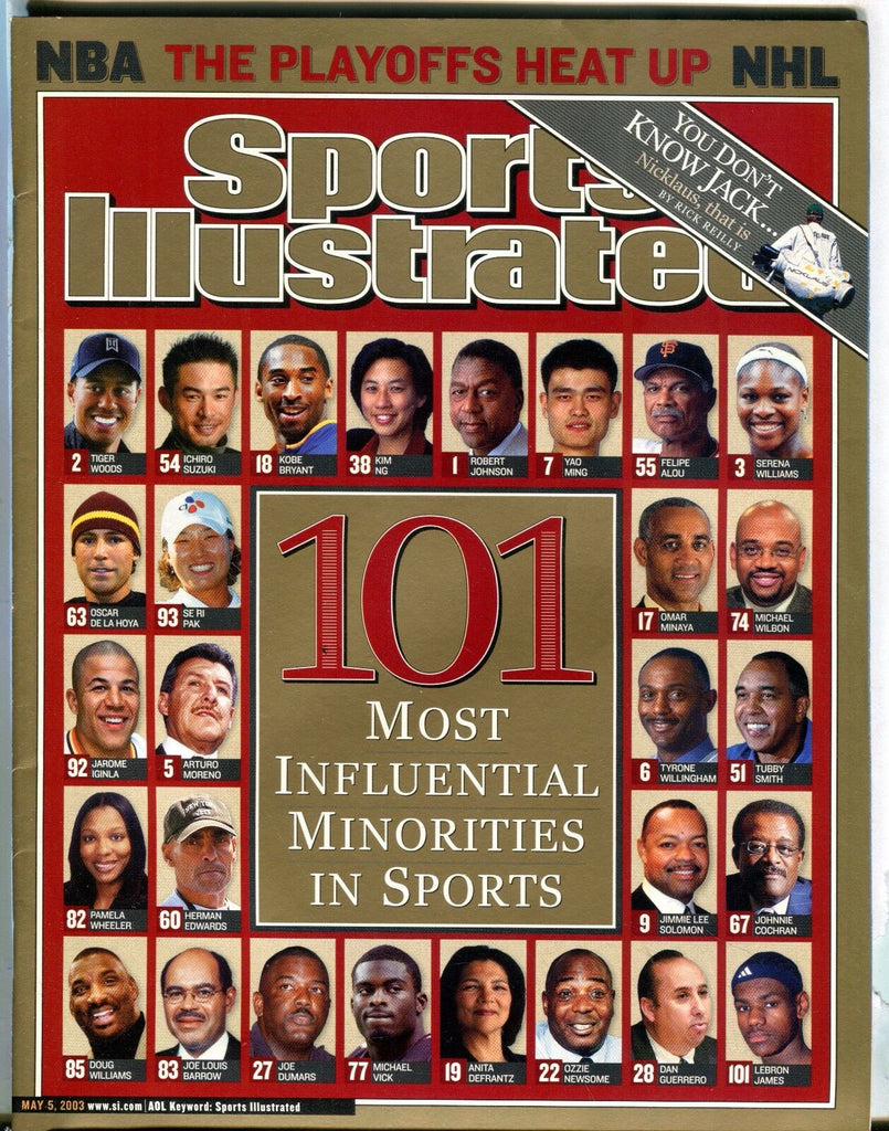 Sports Illustrated Magazine May 5 2003 Robert Johnson EX No ML 030817nonjhe