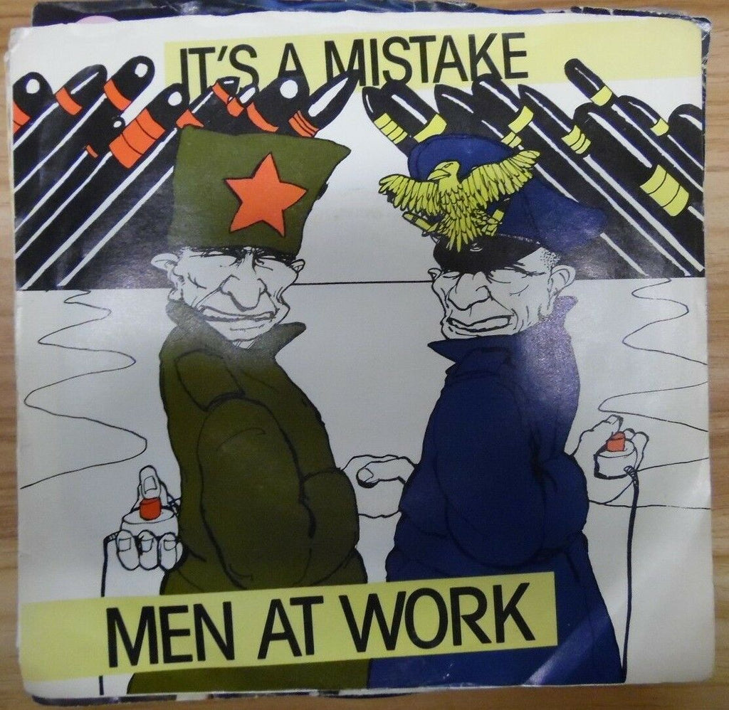 Men at Work It's a Mistake Columbia 38-03959 7"/45rpm 021518DB45