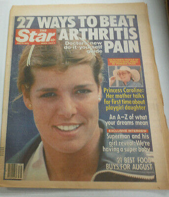 Star Magazine Princess Caroline & Superman July 1979 081415R