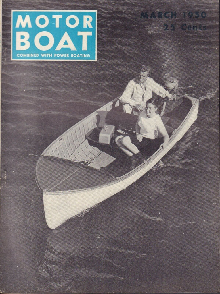 Motorboat March 1950 Honeymoon Cruise, Bridge Tenders 041817nonDBE