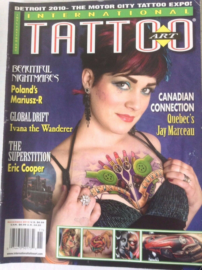 International Tattoo Magazine Jay Marceau November 2010 081117nonrh