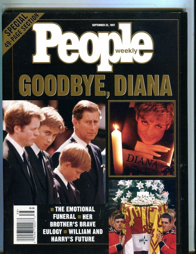 People Magazine September 22 1997 Princess Diana EX No ML 051017nonjhe