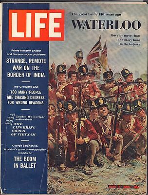 Life Magazine June 11 1965 Birthday Waterloo VG 060716DBE2