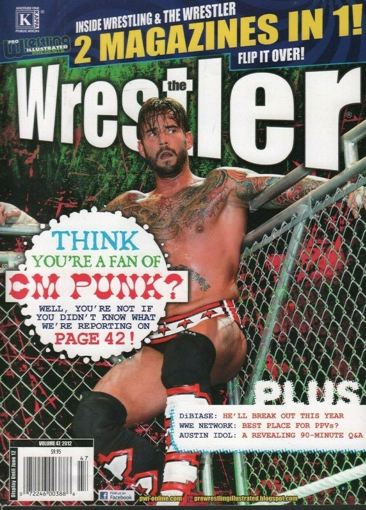 The Wrestler Inside Wrestling Vol.47 2012 CM Punk Austin Idol DiBiase 032619DBE