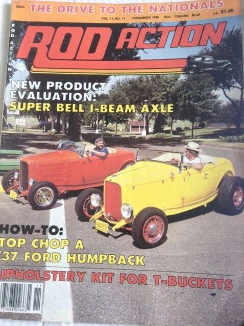 Rod Action Magazine Super Bell I-Beam Axle November 1982 040717NONRH