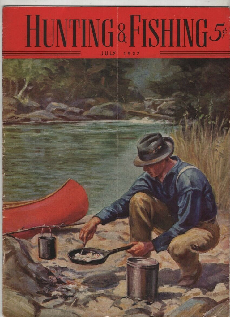 Hunting And Fishing Mag Okeechobee Bass July 1937 020321nonr