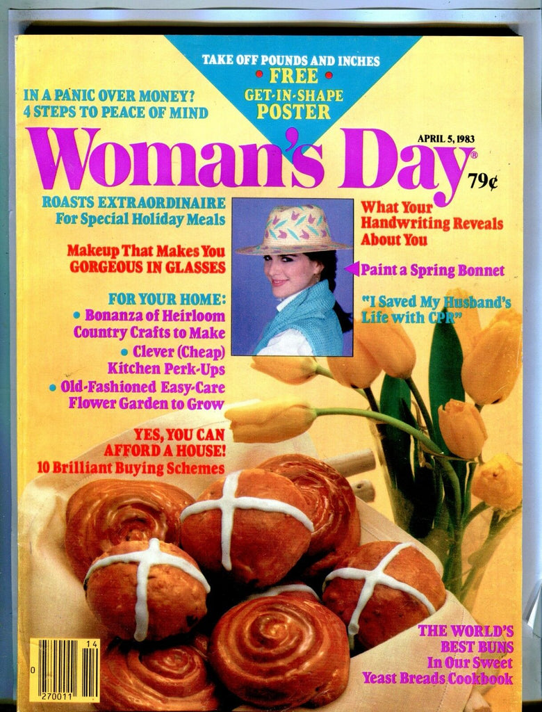 Woman's Day Magazine April 5 1983 EX No ML 022317nonjhe