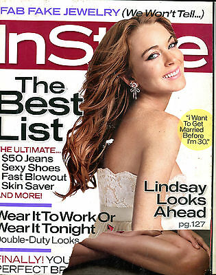 In Style Magazine November 2006 Lindsay Lohan VG 022516jhe