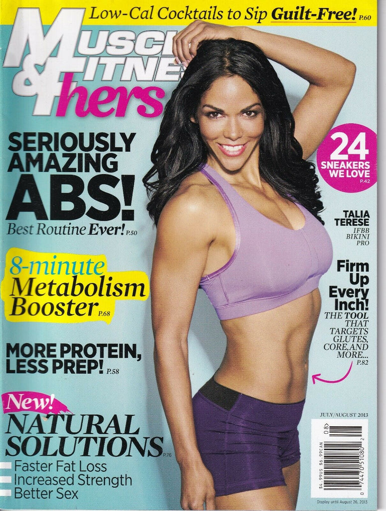 Muscle & Fitness Hers Magazine Talia Terese July/August 2013 022019nonr