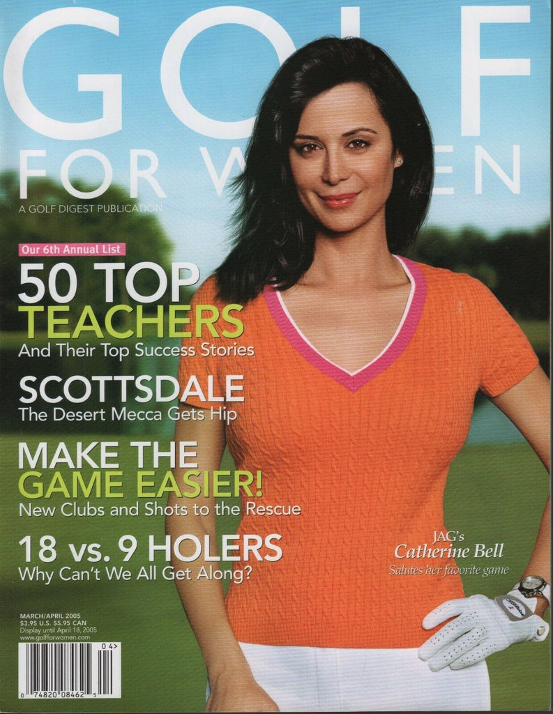 Golf For Women March April 2005 Catherine Bell 061118DBE3