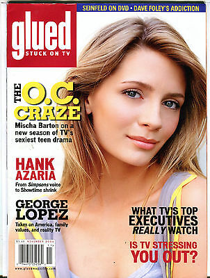 Glued Stuck On TV November 2004 Mischa Barton EX 080116jhe